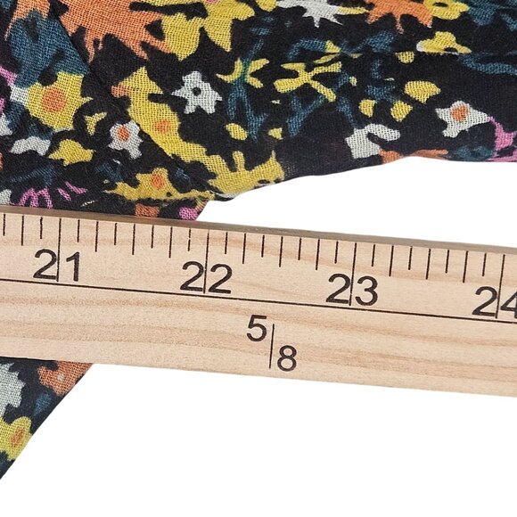 Free People Gardenia Tunic Top XS Cottagecore Boho Fall Layers Bohemian Blouse - Picture 7 of 9